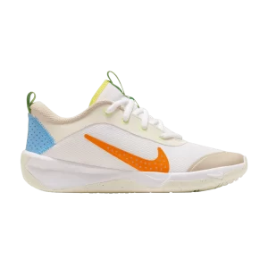 Nike Omni Multi-Court GS 'Play Freely' Voile/Blanc/Blanc/Bleu Royal/Orange Néerlandais FN8906 181
