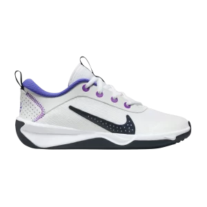 Nike Omni Multi-Court GS 'White Dark Obsidian' Blanc/Ultramarine clair/Fuchsia Dream/Obsidienne foncée DM9027 104