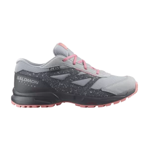 Salomon Outway CSWP Junior Baskets 'Quarry Peach Amber Speckled' Quarry/Ebony/Peach Amber L47282900