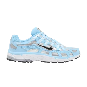 Nike P-6000 'Aquarius Blue' Baskets Bleu Verseau/Argent Métallique/Blanc/Noir CD6404 401