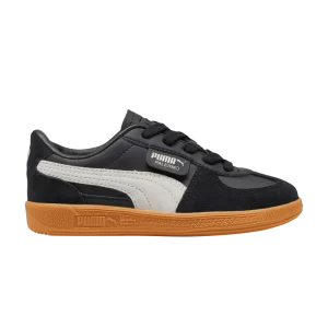 Puma Palermo Leather Little Kid 'Black Feather Grey Gum' Baskets Noir/Gris plume/Bubblegum 397276 03
