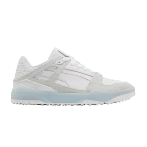 Puma Palm Tree Crew x Slipstream G Spikeless Golf 'White Pink Icing' Baskets Blanc/Rose Glaze 309779 01