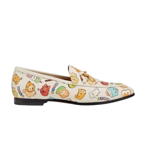 Pikarar x Gucci Wmns Jordaan Loafer 'Animal Print 'Baskets Beige/Multi 737548 AABXY 9253