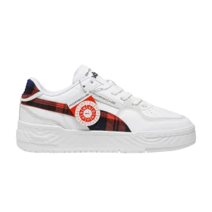 Puma Porsche Legacy x CA Pro 'Tartan Formstrip – Blanc Redmazing' baskets Blanc/Redmazing 308418 01