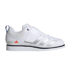 adidas Powerlift 5 'White Silver Metallic' Baskets Blanc Nuage/Argent Métallique/Noir ID2474