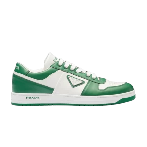 Baskets Prada Downtown Leather 'Green' Blanc/Vert 2EE364 3LKG F0A8Z