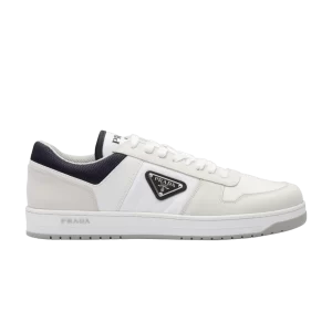 Prada Downtown Re-Nylon Blanc Ultramarine Bleu Baskets Blanc/Bleu outremer 2EE391 BRC F075A