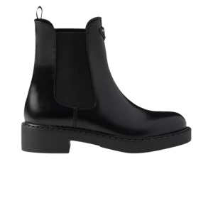 Baskets Prada Wmns Bottines Chelsea en cuir brossé 'Noir' Noir 1T703N 055 F0002