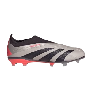 adidas Predator 24 Elite Laceless FG K 'Vivid Horizon Pack' Platine métallisé/Aurora Noir/Carbone IF6351