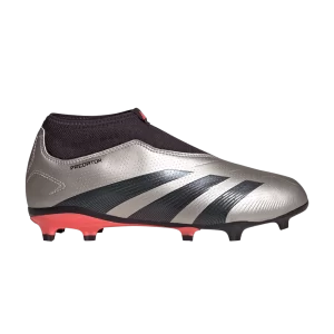 adidas Predator 24 League Laceless FG K 'Vivid Horizon Pack' Platine métallisé/Aurora Noir/Turbo IF6357