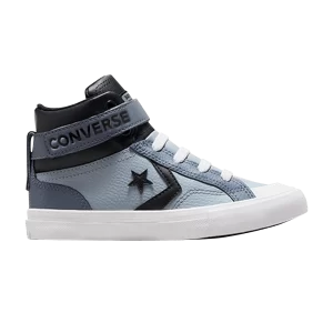 Converse Pro Blaze Strap Leather High PS 'Heirloom Silver' Baskets Ornemental Argent/Noir/Blanc A05519C
