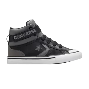 Converse Pro Blaze Strap Leather High PS 'Sharkskin' Baskets Peau de requin/Noir/Blanc A09329C