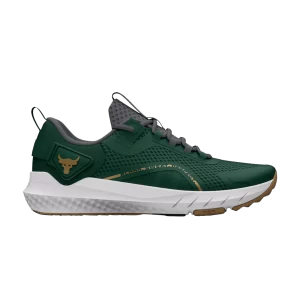 Under Armour Project Rock BSR 3 'UFC 30' Chaussures Greenwood/Gris Pitch/Or Métallique 3027578 300
