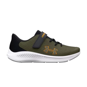 Under Armour Pursuit 3 AC PS 'Big Logo – Marine OD Green' Baskets Marine Od Vert/Noir/Orange Formula 3026696 302