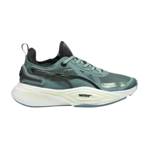 Puma PWR XX Nitro Squared 'Eucalyptus Noir' Baskets Eucalyptus/Noir 378687 02