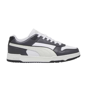 Puma RBD Game Low 'Dark Coal' Baskets Blanc/Gris/Charbon foncé/Noir 386373 22