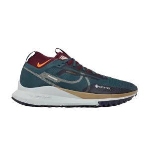 Nike React Pegasus Trail 4 GORE-TEX 'Deep Jungle Night Maroon' Jungle profonde/Bordeaux nocturne/Ardoise cendre/Kaki DJ7926 302
