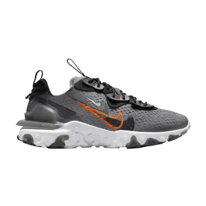 Nike React Vision 'Smoke Grey Bright Mandarin' Gris fumée/Mangerine brillante/Frêne moyen/Noir FN7812 001