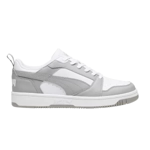 Puma Rebound V6 Low 'Concrete Grey' Baskets Blanc/Gris béton 392328 05