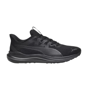 Puma Reflect Lite 'Black Cool Dark Grey' Baskets Noir/Noir/Gris foncé froid 378768 02