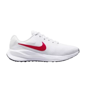 Nike Revolution 7 Extra Wide 'White University Red' Blanc/Midnight Navy/Varsity Rouge FB8501 100
