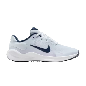 Nike Revolution 7 GS 'Football Grey Midnight Navy' Gris football/Lilas/Lilas/Midnight Navy FB7689 004