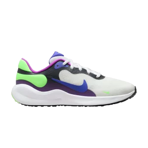 Nike Revolution 7 GS 'Fuchsia Dream Ultramarine' Blanc sommet/Fuchsia Dream/Blanc/Ultramarine clair FB7689 100