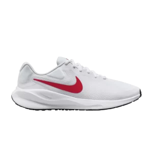 Nike Revolution 7 'White University Red' Blanc/Midnight Navy/Varsity Rouge FB2207 101