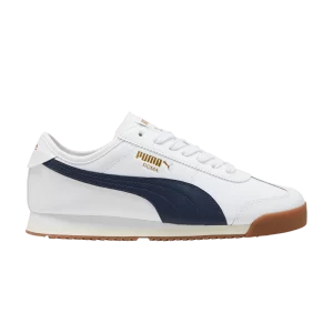 Puma Roma '68 Revival Baskets - Blanc Club Marine' Blanc/Navy Club/Chewing Gum 398634 04