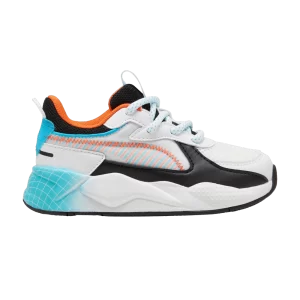 Baskets Puma RS-X Little Kid 'Artificial Friends' Blanc/Aqua brillant 397872 01
