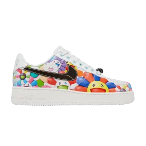 Nike RTFKT x Takashi Murakami x Air Force 1 Low 'Murakami Drip' Multicolore/Argent Métallique FQ4051 900