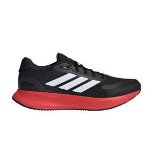 adidas Runfalcon 5 'Noir Blanc Brillant Rouge' Noir/Blanc Nuage/Rouge Vif IE8816