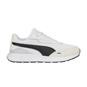 Puma Runtamed Plus 'White Black Frosted Ivory' Baskets Blanc/Noir/Ivoire Mat 391250 02