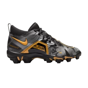 Nike Russell Wilson x Alpha Menace 3 Shark GS 'Black Metallic Vivid Gold' Noir/Blanc/Or brillant métallisé CV0585 071