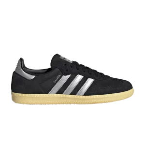 adidas Wmns Samba OG 'Black Almost Yellow' Baskets Noir/Argent Mat/Presque Jaune IE8128
