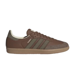 adidas Samba OG 'Brown Olive Strata' Marron Shabby/Olive Strata/Earth Strata IE9122