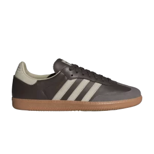 Baskets adidas Samba OG 'Brown Putty Grey' Marron/Gris/Or Métallique ID1481