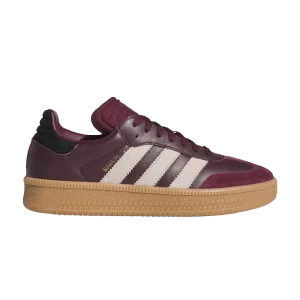 adidas Samba XLG 'Maroon Wonder Beige' Baskets Marron/Miracle Beige/Bubblegum JQ2388