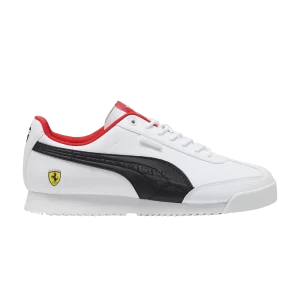 Puma Scuderia Ferrari x Roma Via 'White Black' baskets Blanc/Noir 308378 02