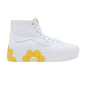 Vans SK8-Hi Tapered Stackform 'White Yellow Flower' Baskets True blanc VN0A5JM1W00