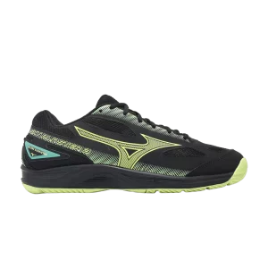 Mizuno Sky Blaster 3 Wide 'Black Sunny Lime' Baskets Noir/Sunny Lime/Atlantis 71GA234532