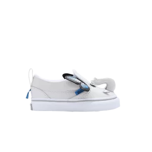 Vans Slip-On V Baskets 'Elephantastic' pour tout-petits Gris vapeur/Blanc véritable VN000BV7BXA