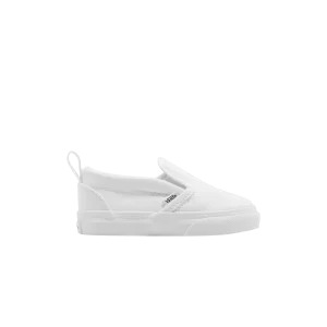 Vans Slip-On V Baskets 'Triple White' pour tout-petits True blanc/True blanc VN0A3488QLZ
