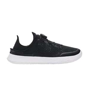 Baskets Under Armour SlipSpeed Nubuck GS 'Black Steel' Noir/Blanc 3028565 001