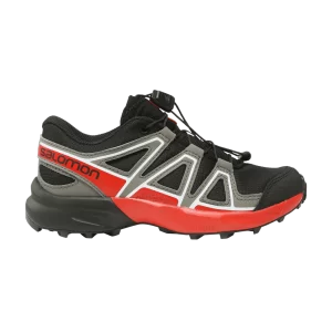 Salomon Speedcross Junior 'Nautical Blue Acid Lime' Noir/Silent Shadow/Rouge à haut risque L47279200