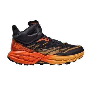 HOKA Speedgoat 5 Mid GORE-TEX 'Blue Graphite Amber Yellow' Bleu graphite/Jaune ambre 1127918 BGAY