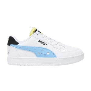 Puma SpongeBob SquarePants x Caven 2.0 Jr 'Jellyfish Fishing' Baskets Blanc/Noir/Smoothie Pêche/Citron Meringue 393896 01