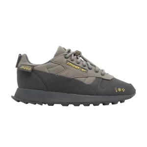 Reebok Spyder x Classic Leather Trail 'Cement Boldly Yellow' Baskets Ciment/Gris pur/Jaune gras 100200368