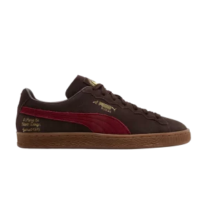 Puma Jeff Staple x Suede 'Gidra – Dark Chocolate' baskets Chocolat foncé/Rhubarbe 393543 01