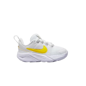 Nike Star Runner 4 TD 'Summit White Opti Yellow' Blanc sommet/Gris brillant/Blanc/Jaune opti DX7616 101